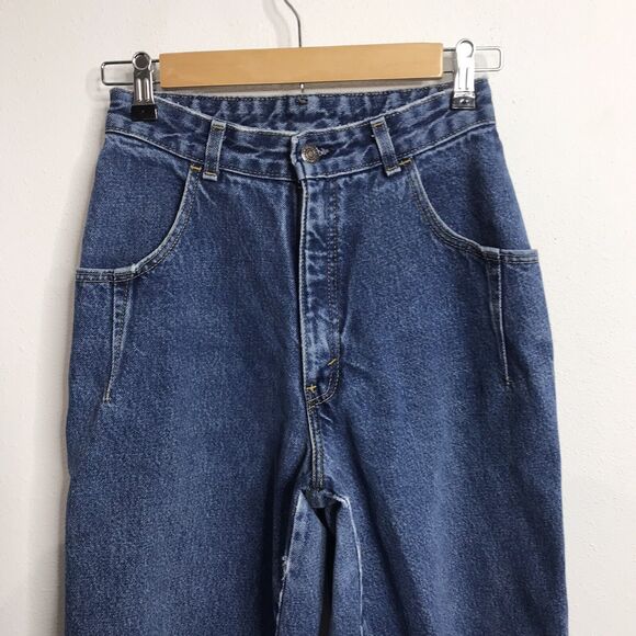Vintage Levi's White Tag Misses Pleated Mom Jeans Vnt. Size 10 (W24”) See Pics - Picture 3 of 12